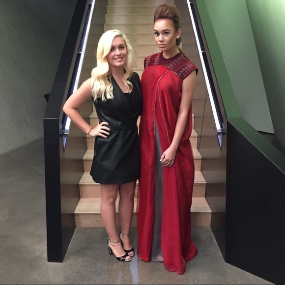 Faux leather dress - Picture 6 of 7